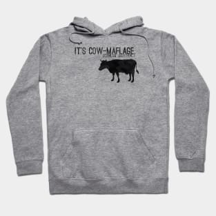 It’s cow-maflage. Hoodie